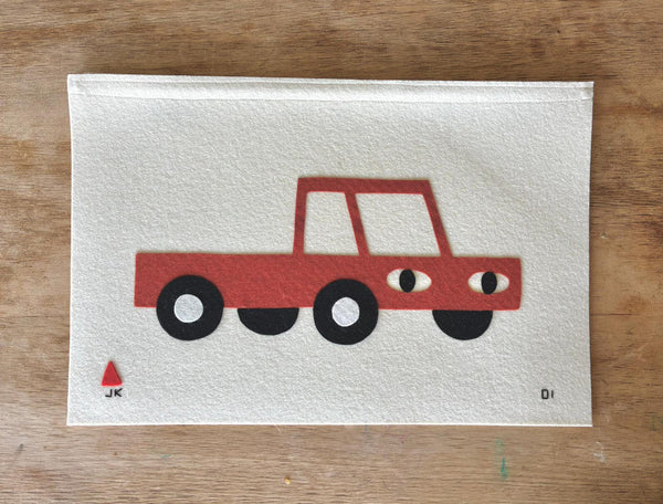 Red Truck Pennant