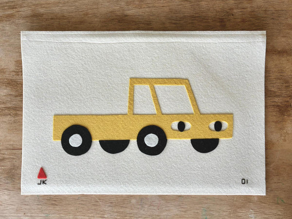 Yellow Truck Pennant